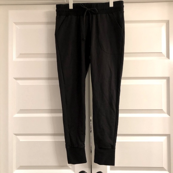 NWT FREE PEOPLE FP Movement Radiant Jogger Drawstring Pockets Cuffed Black S, M - Picture 5 of 10